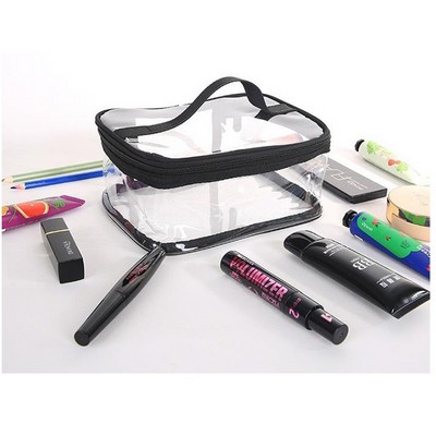 Transparent Travel Storage Pouch Toiletry Bag (Small)