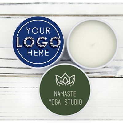 Candle Tin with Logo