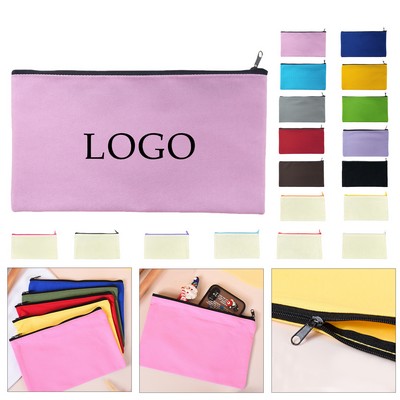 Multipurpose Durable Canvas Cosmetic Bag