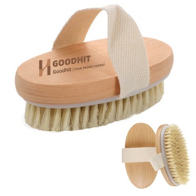 Dry Brushing Natural Bristle Body Brush