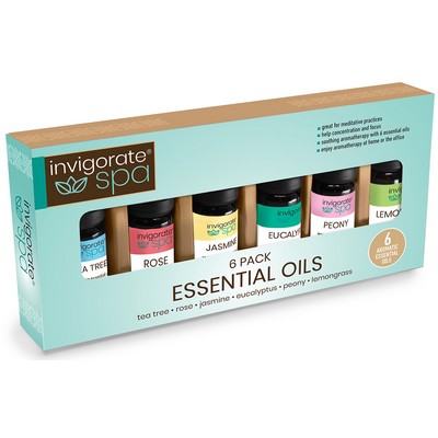 6 Pack Essential Oils