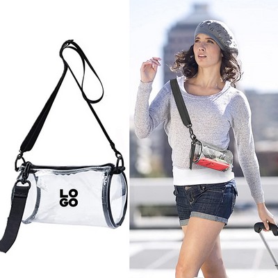 Clear Cylindrical Bag