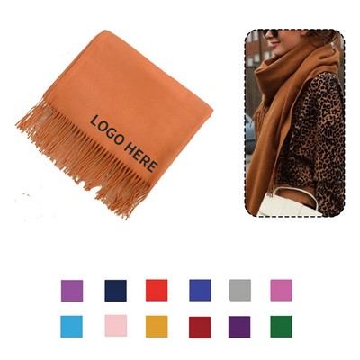 Vibrant Hued Cashmere Pashmina Wraps