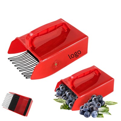 Ergonomic Berry Picker Scoop with Metal Comb