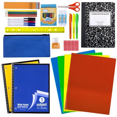 Elementary School Supply Kits - 32 Piece (Case of 12)