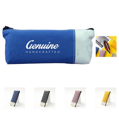 Canvas Zippered Pouch