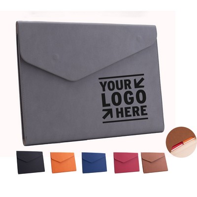 PU Leather A4 File Folder