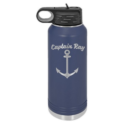 Polar Camel 32 oz. Navy Blue Water Bottle