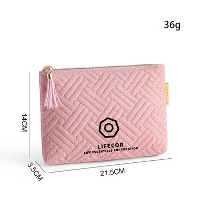 Elegant Roomy Makeup Bags