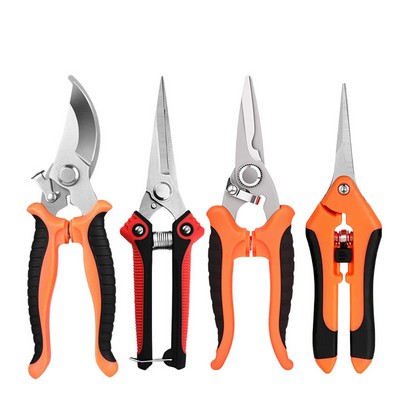Straight Blade Stainless Steel Pruning Scissors