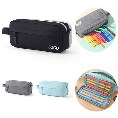 Large Capacity Pencil Case Organizer with Handle