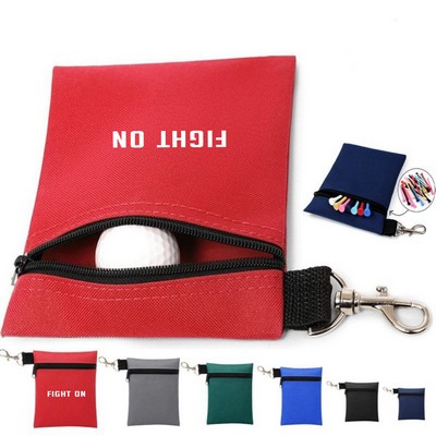 Zip Pouch with Key Ring
