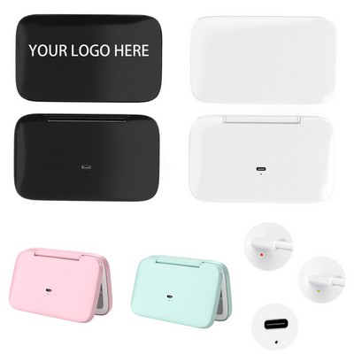 Rechargeable Double-Sided LED Mirror