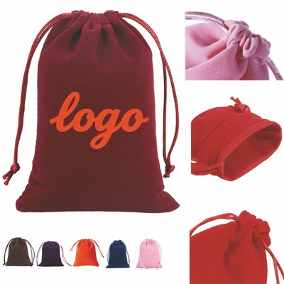 Velvet Drawstring Gift Bag