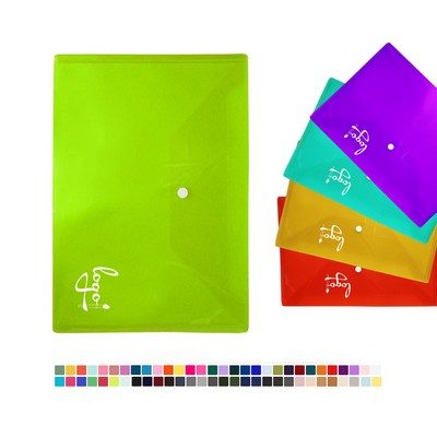 A4 Transparent Folder Document Bag