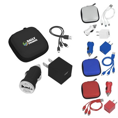 Portable Travel Charging Kit