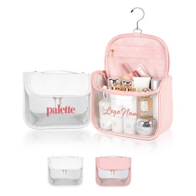 Portable Hanging Clear Toiletry Bag