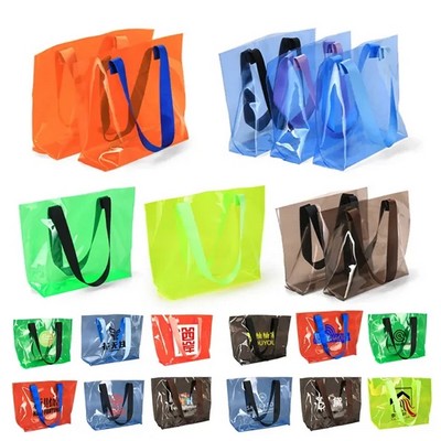 Translucent Candy-Colored Tote Bag