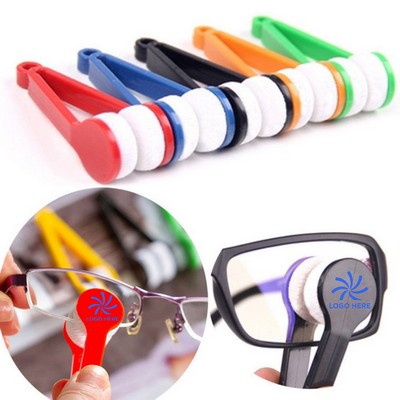MOQ 20 Eye Glasses Lens Cleaner Soft Brush Cleaning Tool